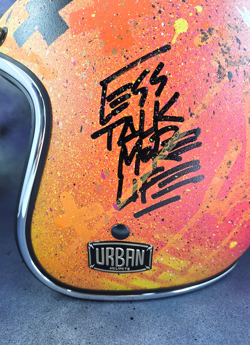 Capacete Urban Tags